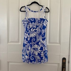 Lilly Pulitzer royal blue dress